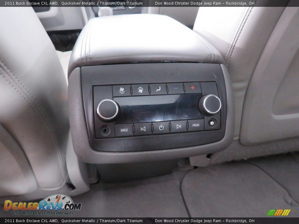 2011 Buick Enclave CXL AWD Quicksilver Metallic / Titanium/Dark Titanium Photo #35