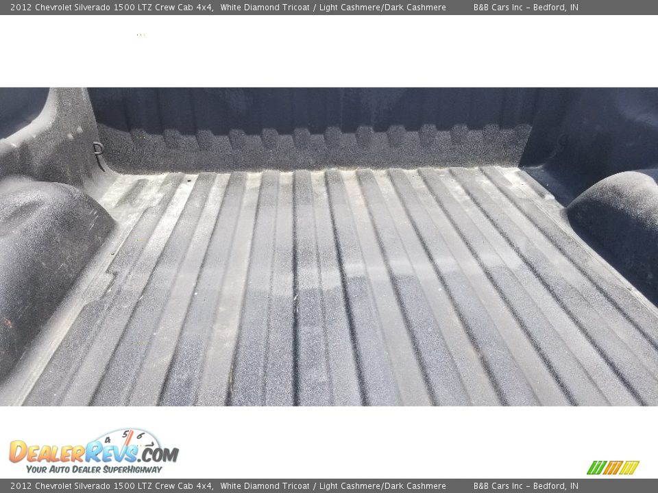 2012 Chevrolet Silverado 1500 LTZ Crew Cab 4x4 White Diamond Tricoat / Light Cashmere/Dark Cashmere Photo #11