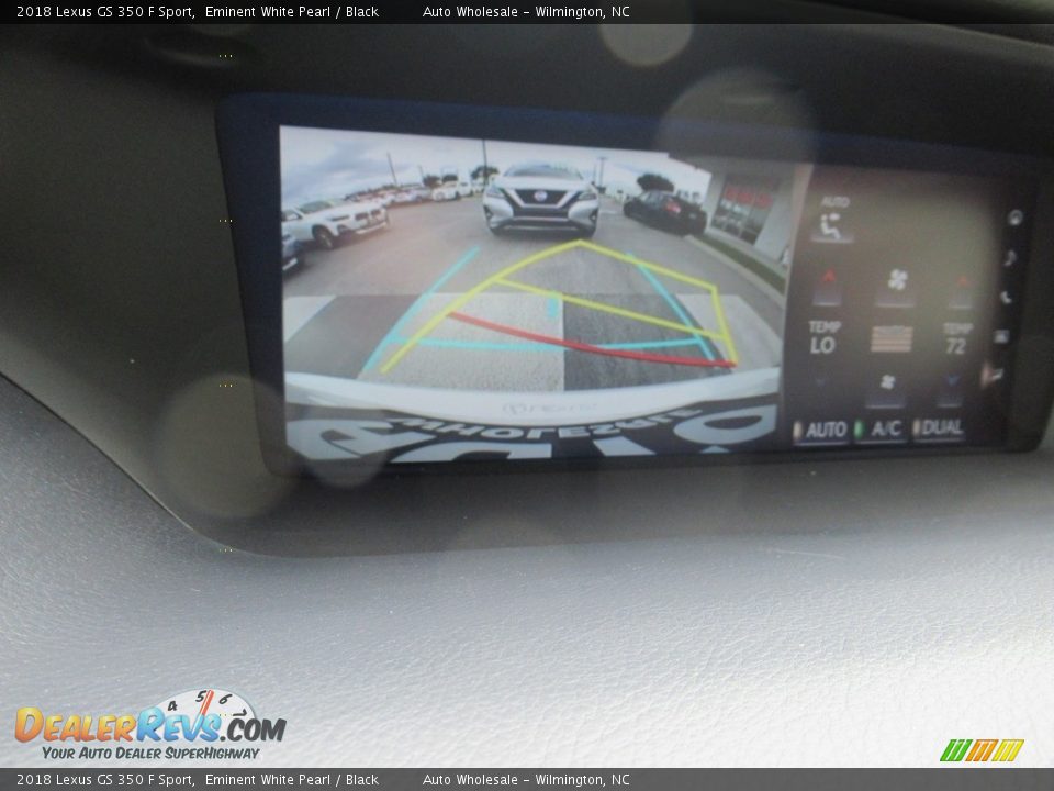 2018 Lexus GS 350 F Sport Eminent White Pearl / Black Photo #18