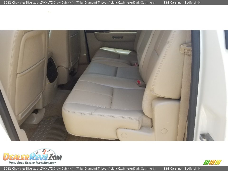 2012 Chevrolet Silverado 1500 LTZ Crew Cab 4x4 White Diamond Tricoat / Light Cashmere/Dark Cashmere Photo #20