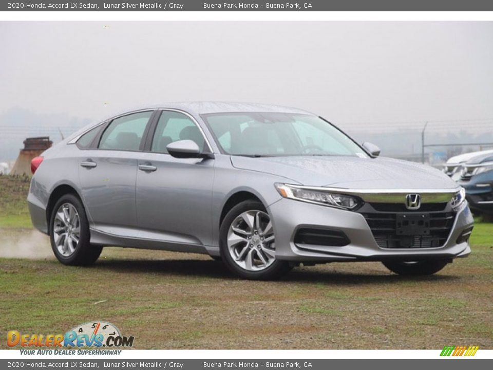 2020 Honda Accord LX Sedan Lunar Silver Metallic / Gray Photo #2