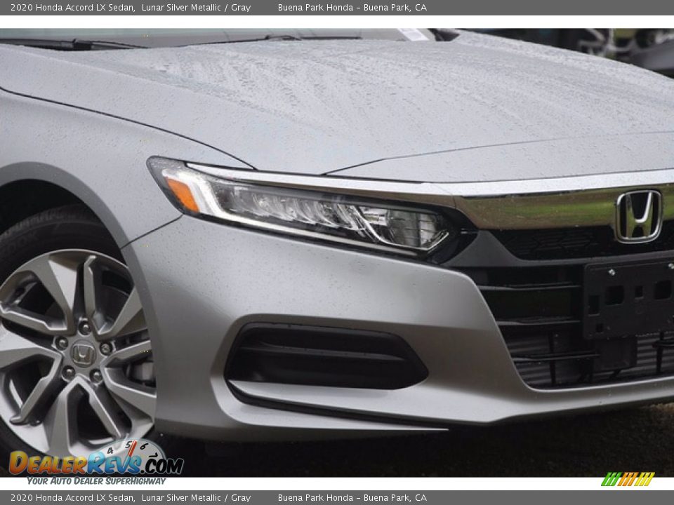 2020 Honda Accord LX Sedan Lunar Silver Metallic / Gray Photo #3