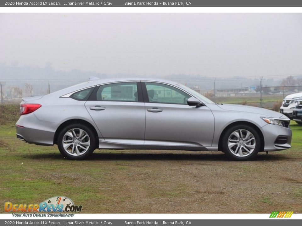 2020 Honda Accord LX Sedan Lunar Silver Metallic / Gray Photo #5