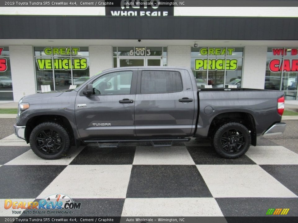 2019 Toyota Tundra SR5 CrewMax 4x4 Cement / Graphite Photo #1