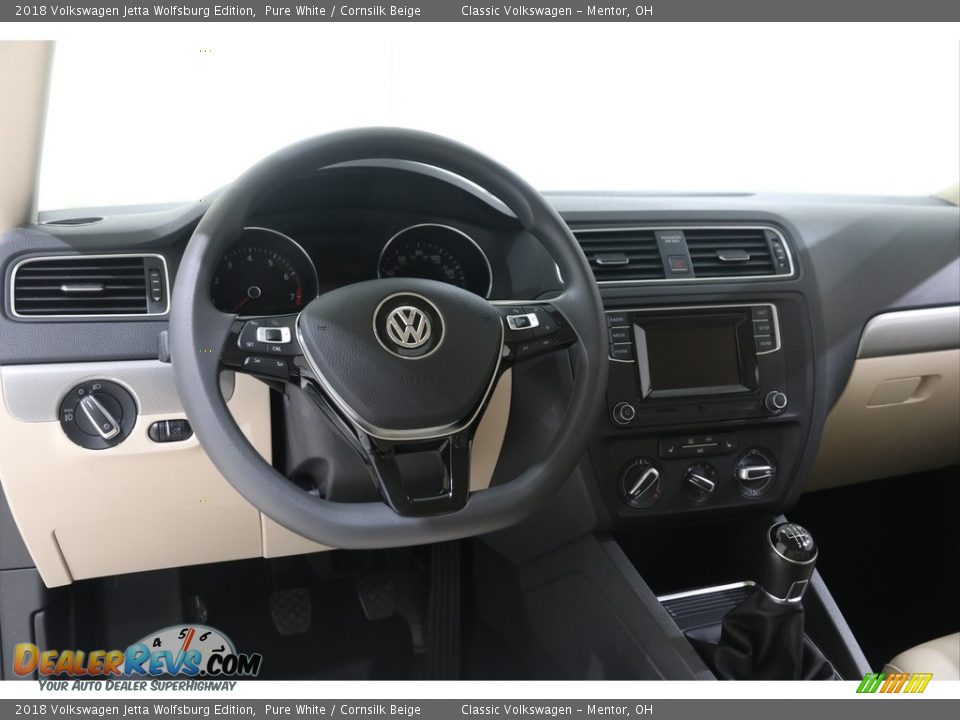 Dashboard of 2018 Volkswagen Jetta Wolfsburg Edition Photo #7