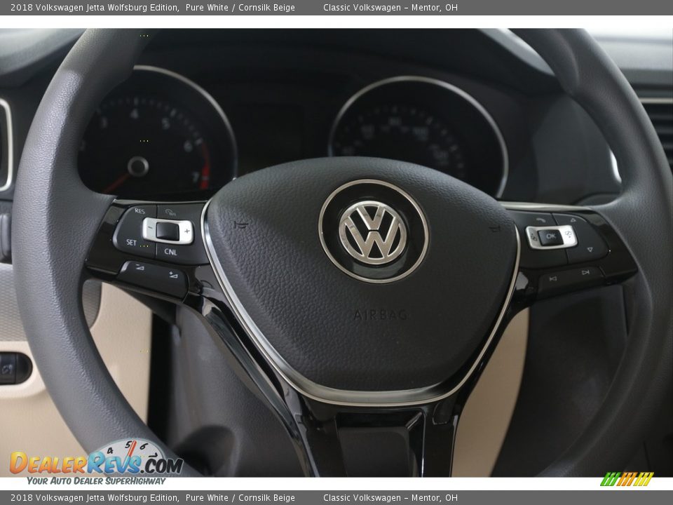 2018 Volkswagen Jetta Wolfsburg Edition Steering Wheel Photo #8