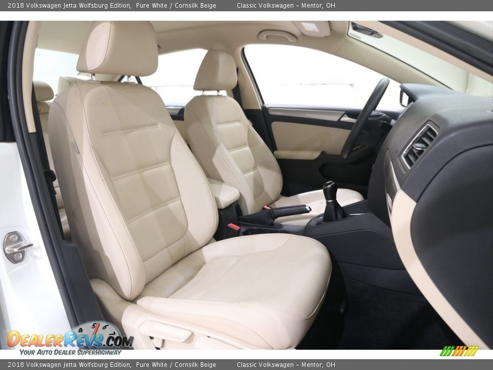 Cornsilk Beige Interior - 2018 Volkswagen Jetta Wolfsburg Edition Photo #17