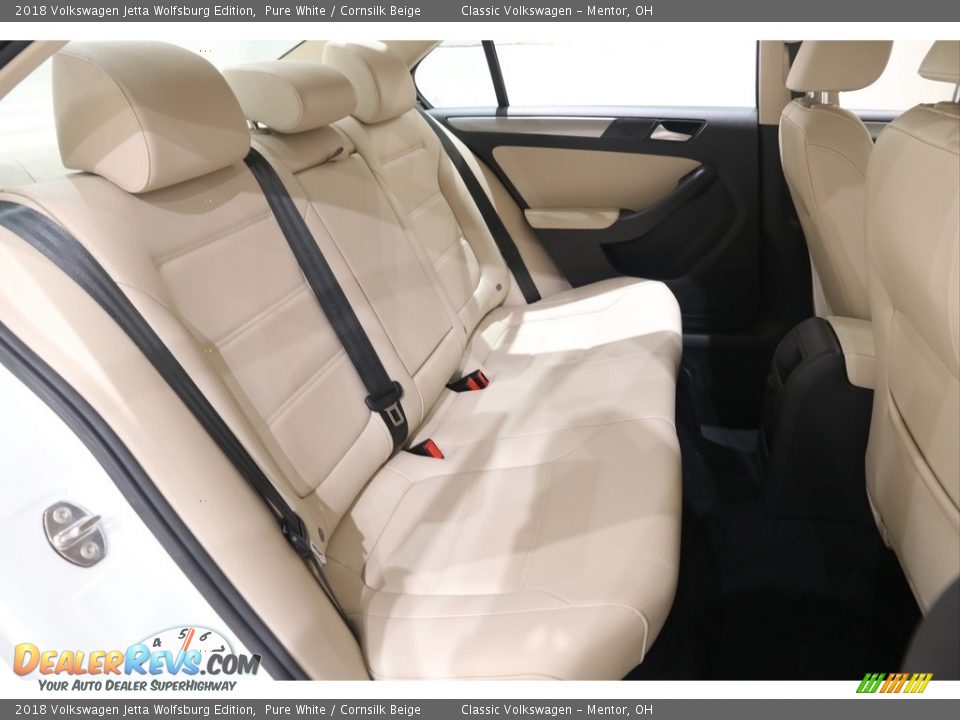 Rear Seat of 2018 Volkswagen Jetta Wolfsburg Edition Photo #18