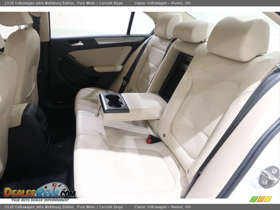 Rear Seat of 2018 Volkswagen Jetta Wolfsburg Edition Photo #20