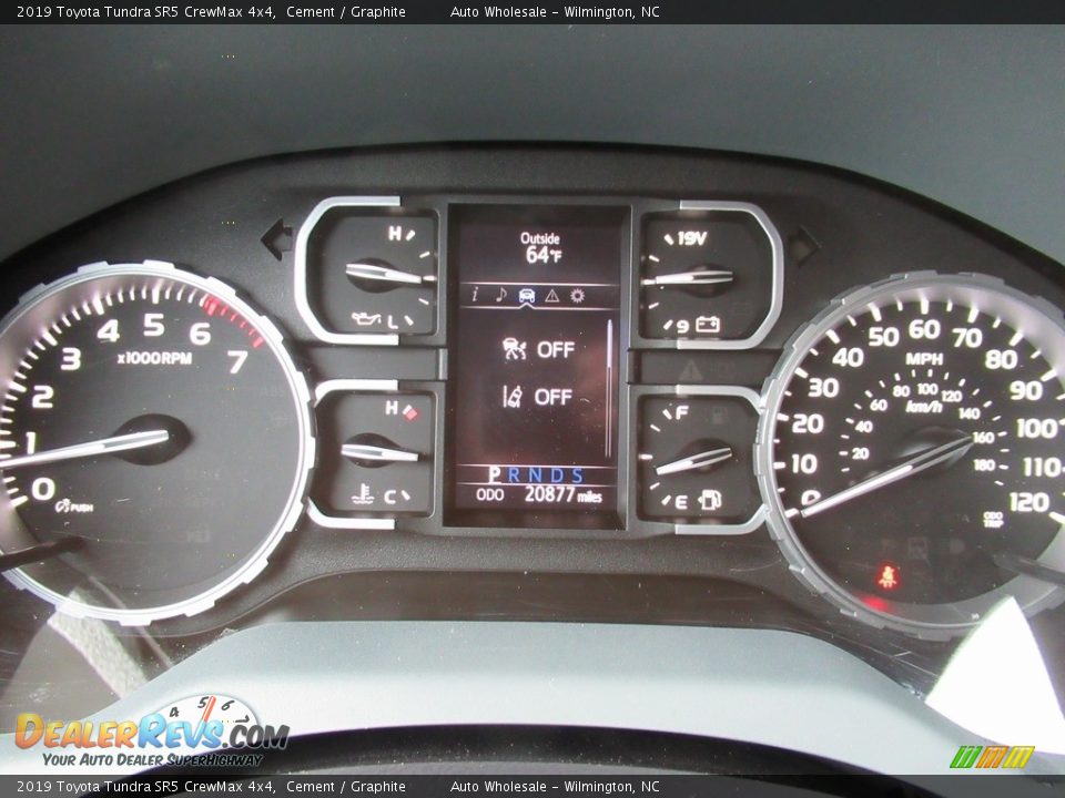 2019 Toyota Tundra SR5 CrewMax 4x4 Cement / Graphite Photo #16