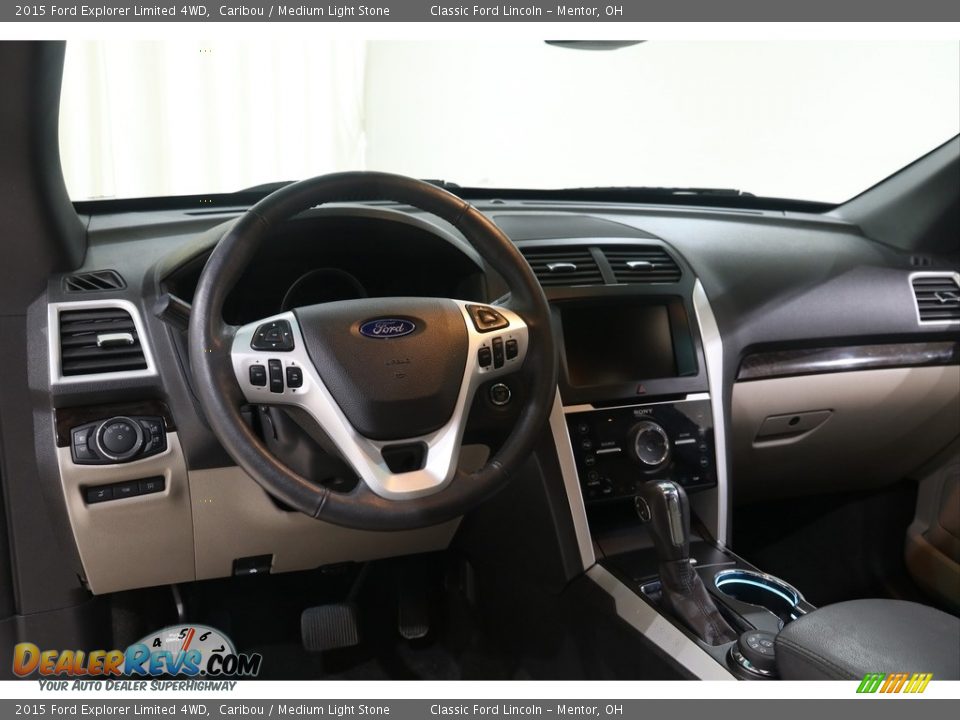 2015 Ford Explorer Limited 4WD Caribou / Medium Light Stone Photo #6