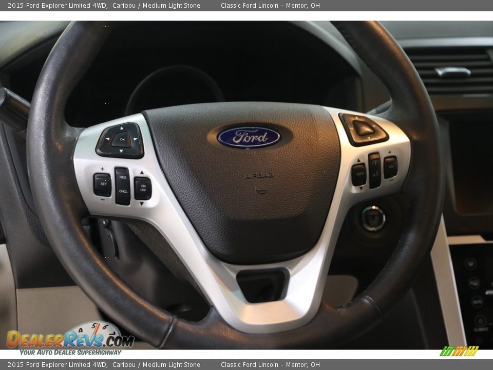 2015 Ford Explorer Limited 4WD Caribou / Medium Light Stone Photo #7