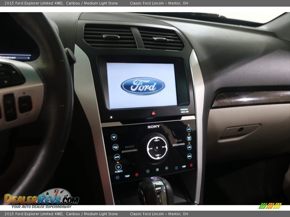 2015 Ford Explorer Limited 4WD Caribou / Medium Light Stone Photo #9