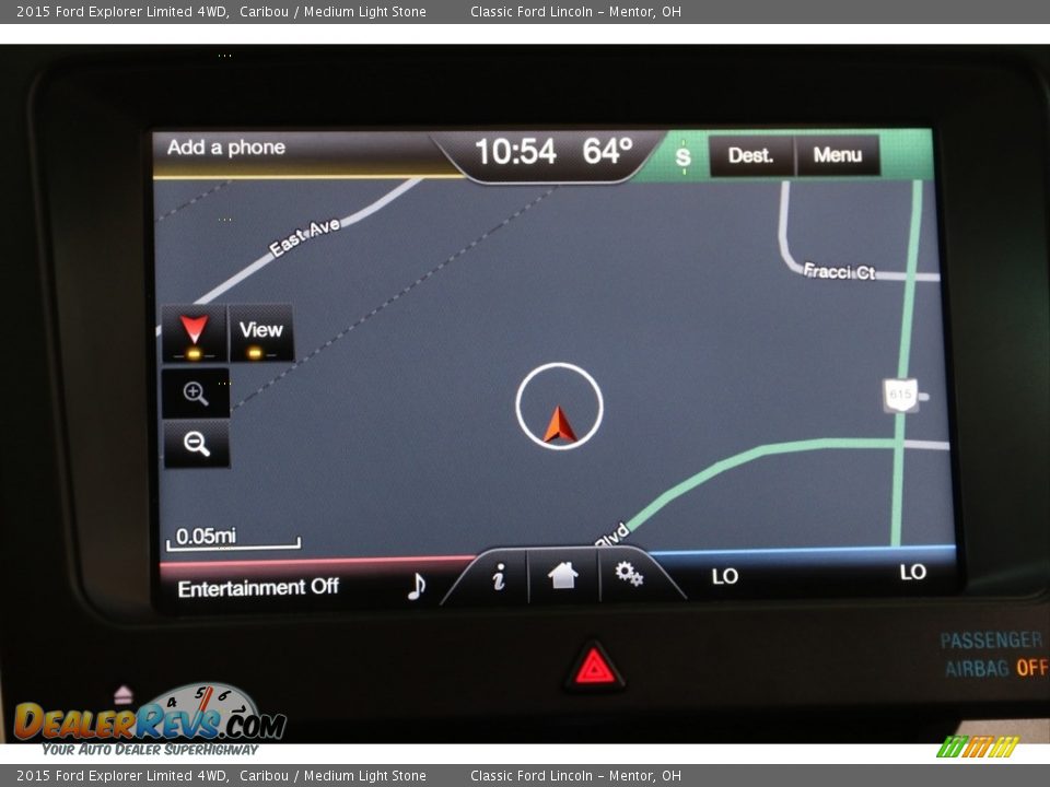 2015 Ford Explorer Limited 4WD Caribou / Medium Light Stone Photo #11