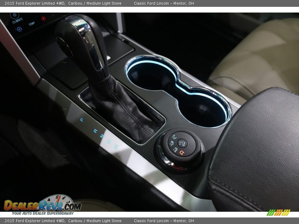 2015 Ford Explorer Limited 4WD Caribou / Medium Light Stone Photo #15
