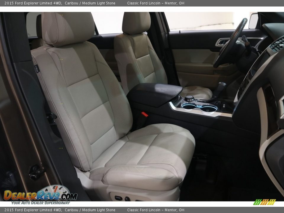 2015 Ford Explorer Limited 4WD Caribou / Medium Light Stone Photo #16