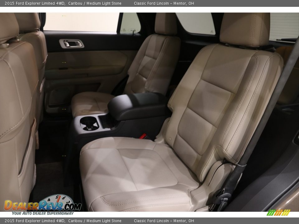 2015 Ford Explorer Limited 4WD Caribou / Medium Light Stone Photo #18