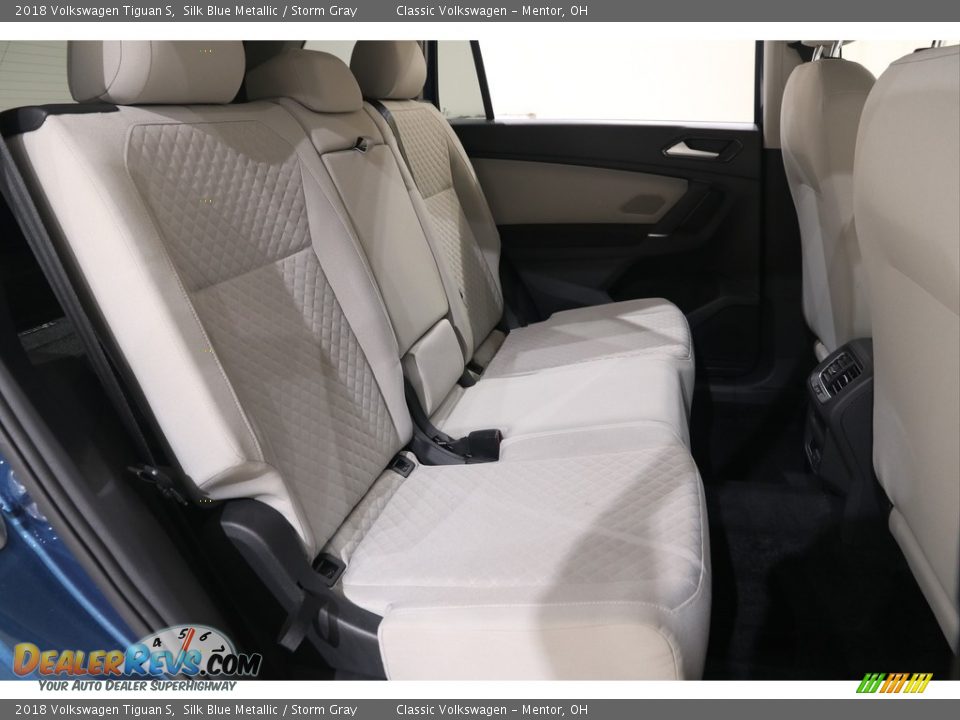 2018 Volkswagen Tiguan S Silk Blue Metallic / Storm Gray Photo #18