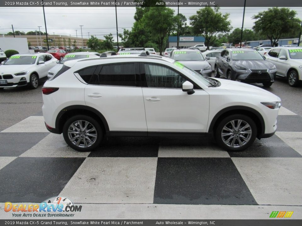 Snowflake White Pearl Mica 2019 Mazda CX-5 Grand Touring Photo #3