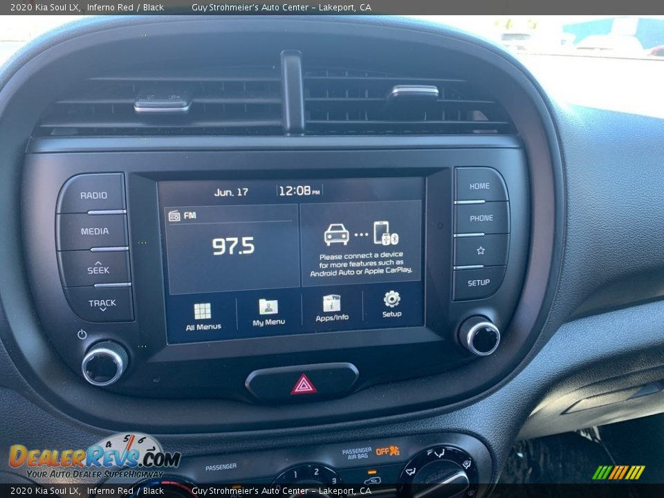 2020 Kia Soul LX Inferno Red / Black Photo #5