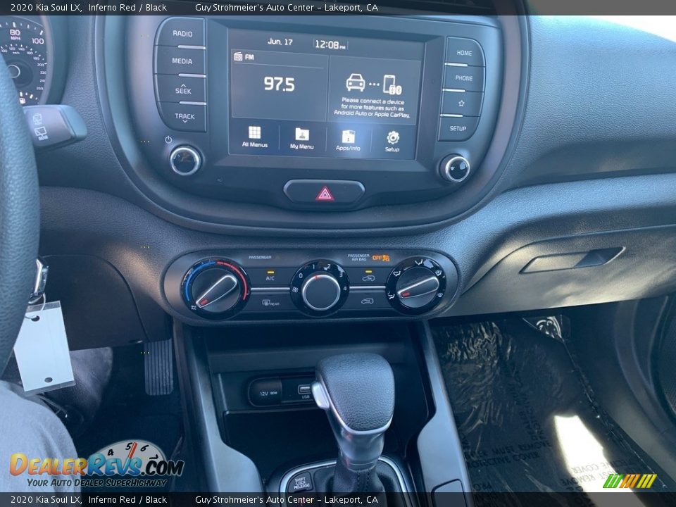 2020 Kia Soul LX Inferno Red / Black Photo #6