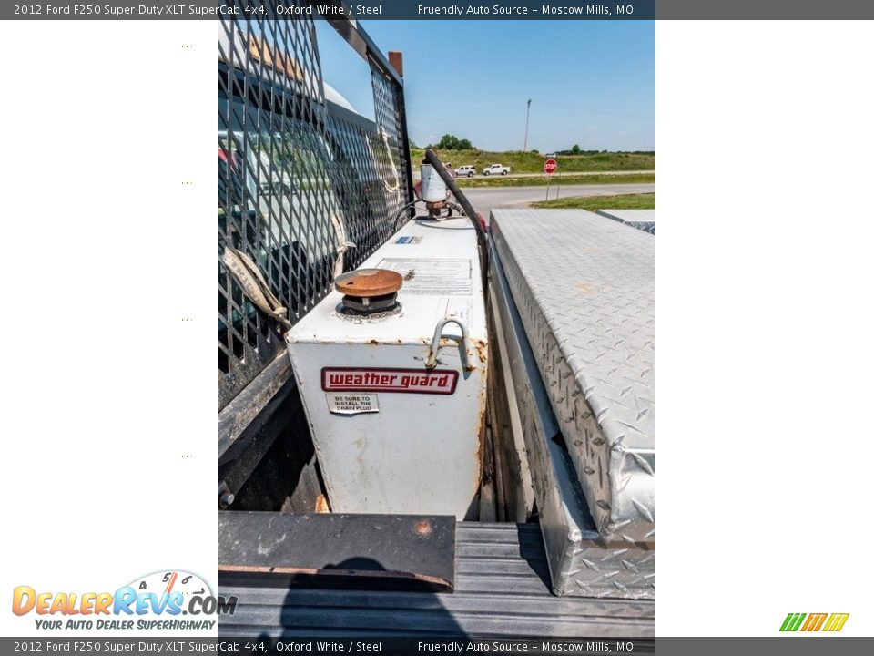 2012 Ford F250 Super Duty XLT SuperCab 4x4 Oxford White / Steel Photo #25