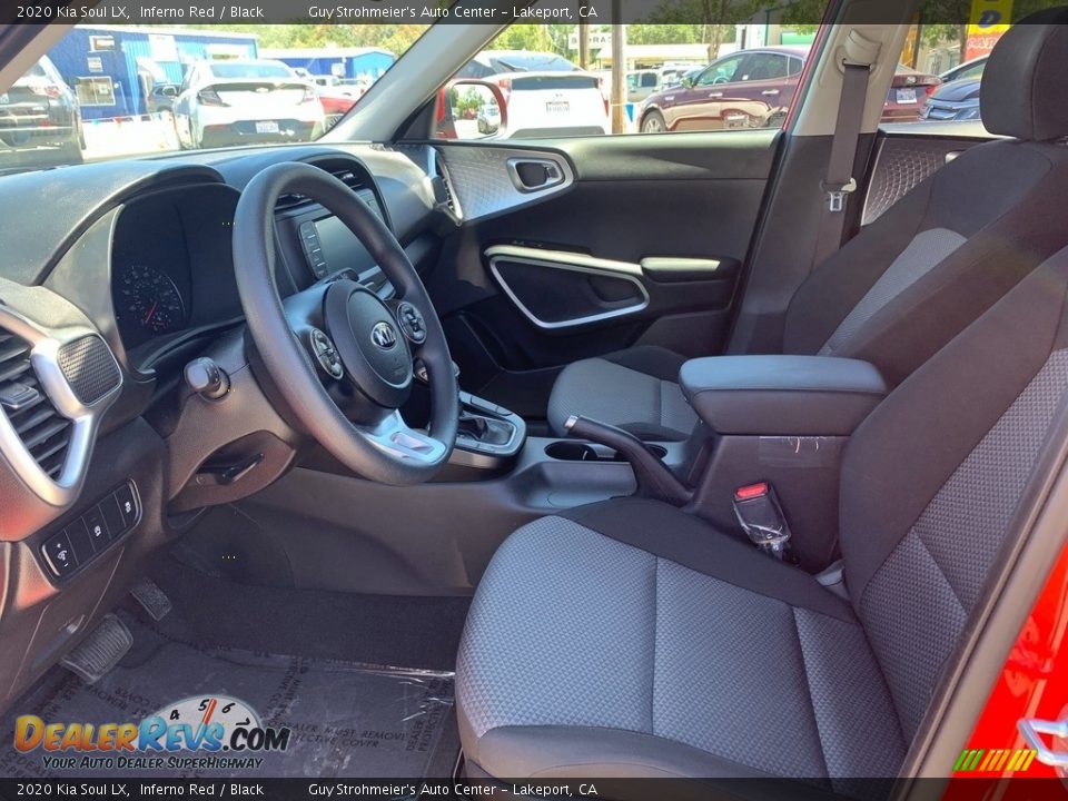2020 Kia Soul LX Inferno Red / Black Photo #9