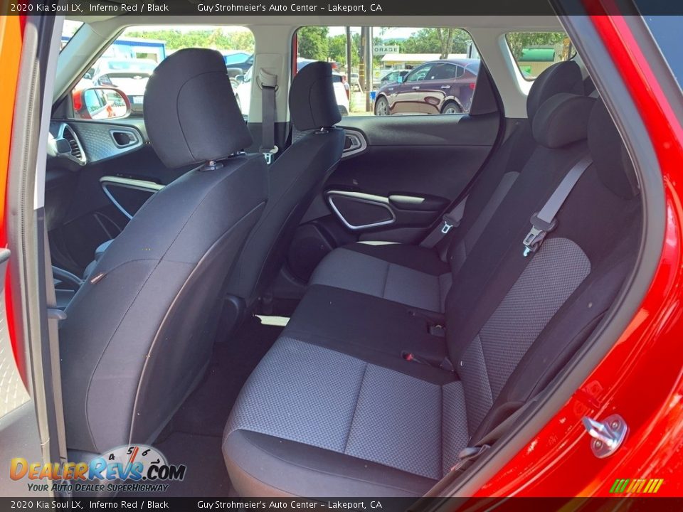 2020 Kia Soul LX Inferno Red / Black Photo #10