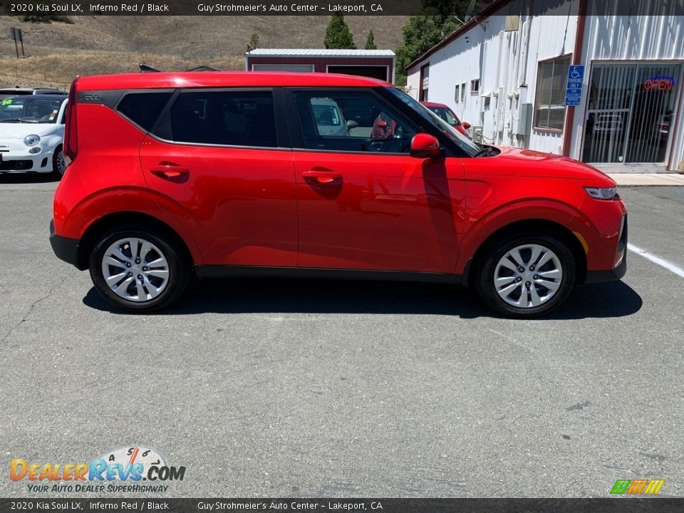 2020 Kia Soul LX Inferno Red / Black Photo #13