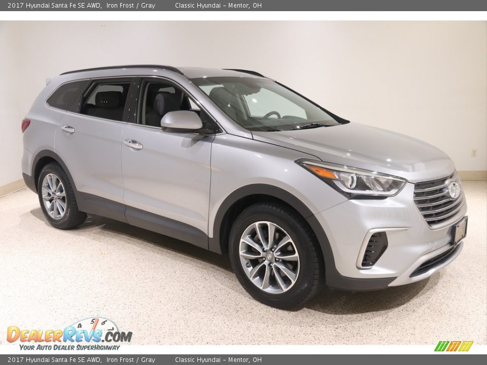 2017 Hyundai Santa Fe SE AWD Iron Frost / Gray Photo #1