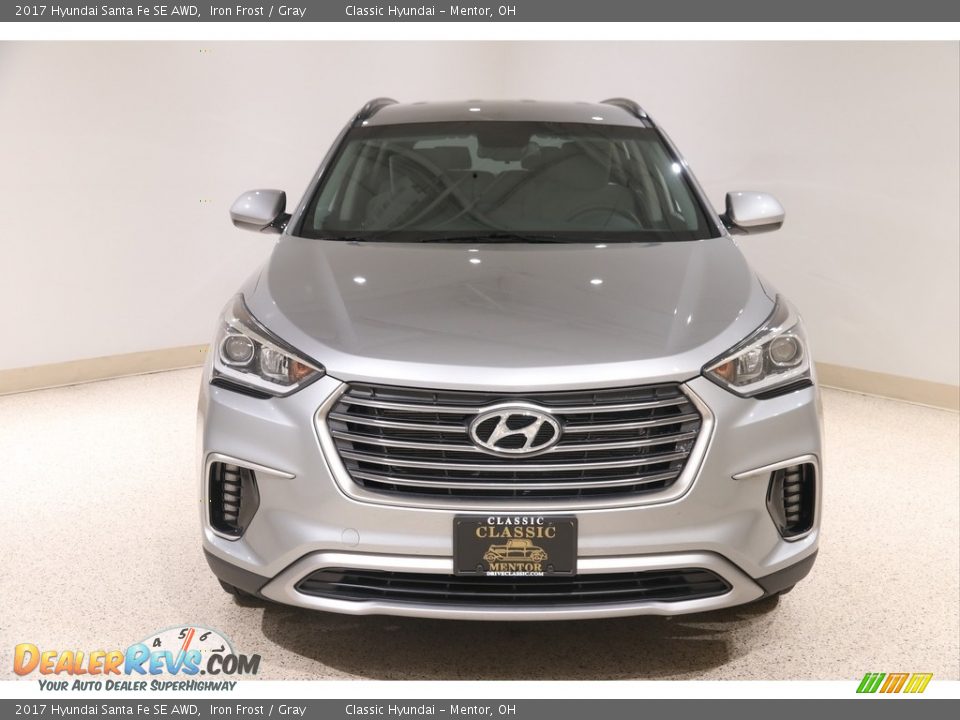 2017 Hyundai Santa Fe SE AWD Iron Frost / Gray Photo #2