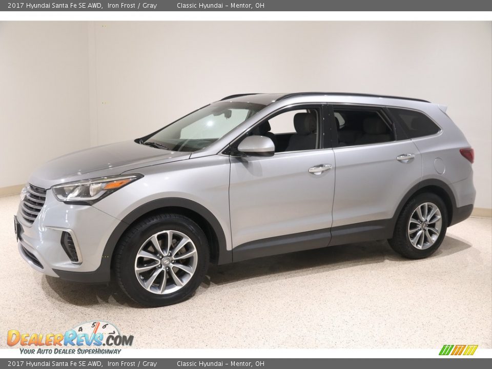 2017 Hyundai Santa Fe SE AWD Iron Frost / Gray Photo #3