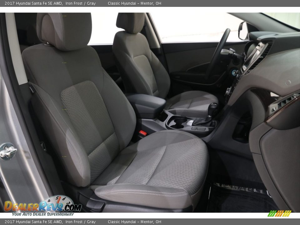 2017 Hyundai Santa Fe SE AWD Iron Frost / Gray Photo #13