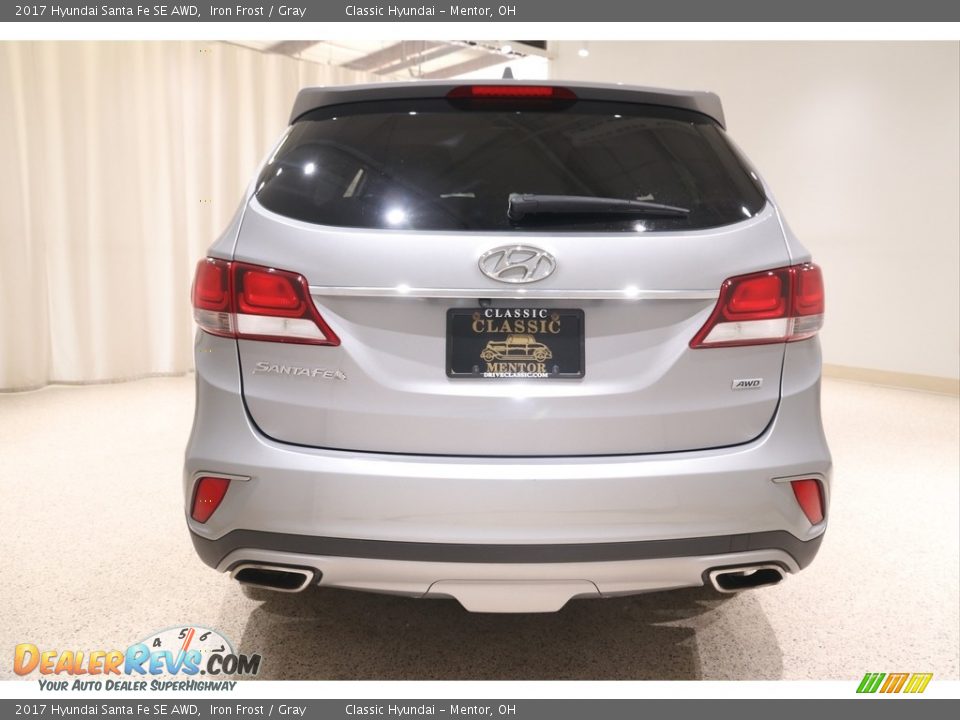 2017 Hyundai Santa Fe SE AWD Iron Frost / Gray Photo #17