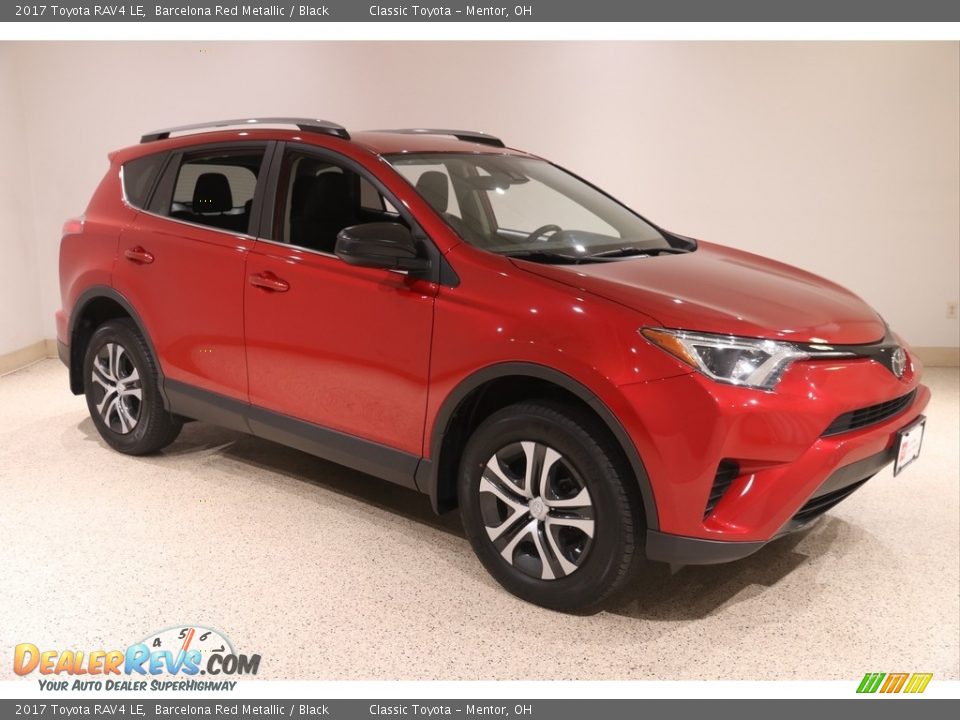 2017 Toyota RAV4 LE Barcelona Red Metallic / Black Photo #1