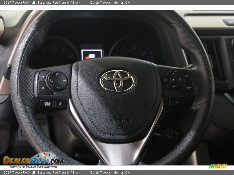 2017 Toyota RAV4 LE Barcelona Red Metallic / Black Photo #6