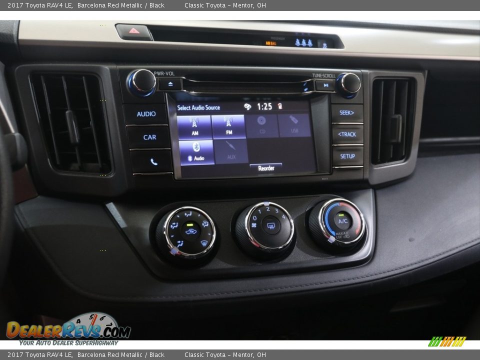 2017 Toyota RAV4 LE Barcelona Red Metallic / Black Photo #8