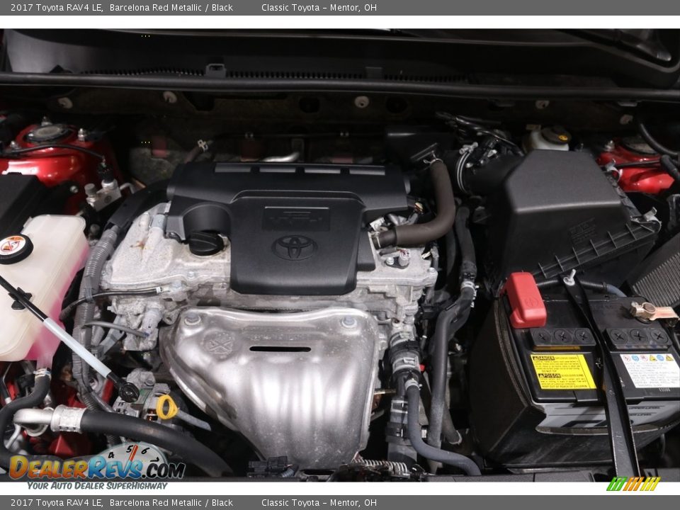 2017 Toyota RAV4 LE Barcelona Red Metallic / Black Photo #16