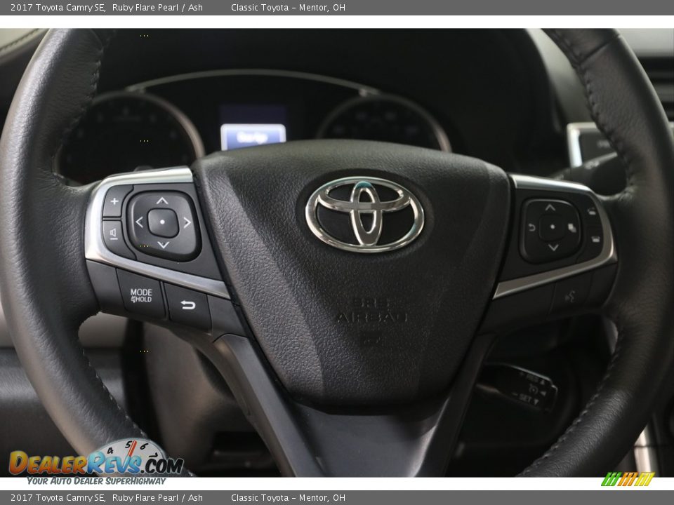 2017 Toyota Camry SE Ruby Flare Pearl / Ash Photo #7