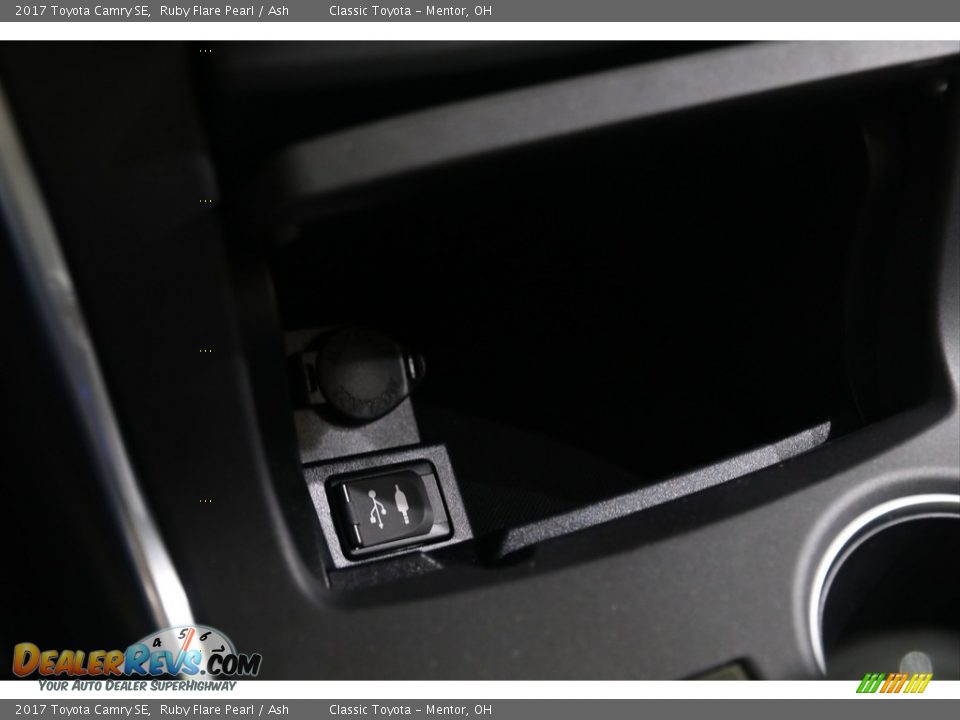 2017 Toyota Camry SE Ruby Flare Pearl / Ash Photo #14