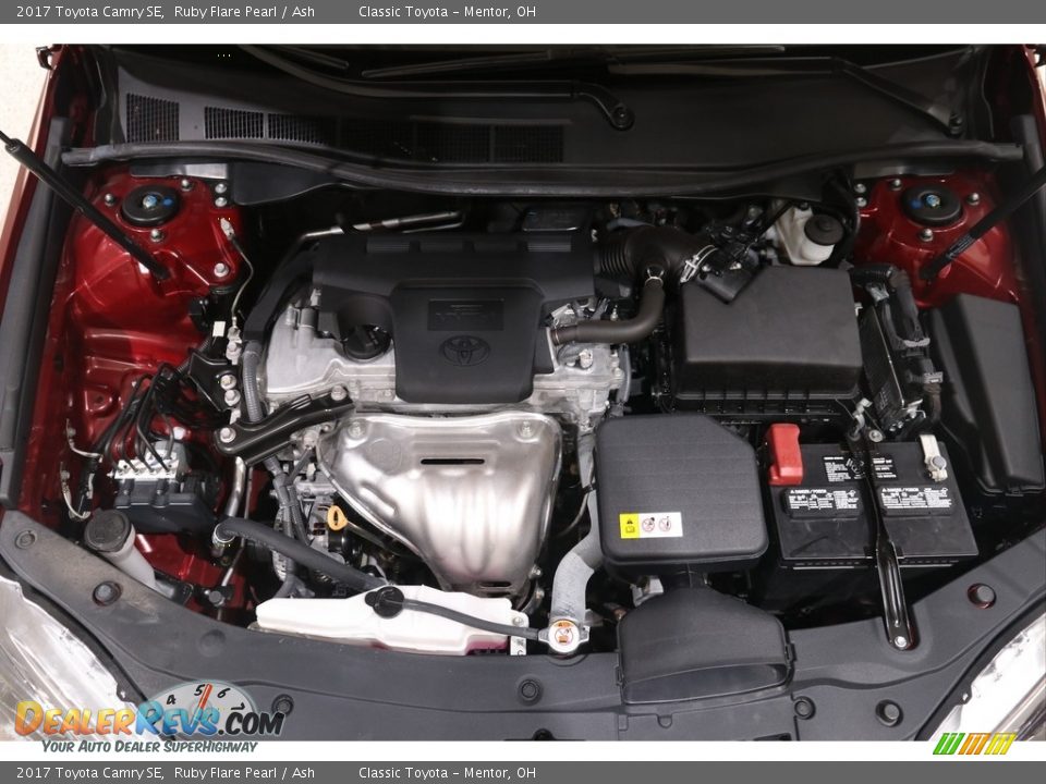 2017 Toyota Camry SE Ruby Flare Pearl / Ash Photo #20