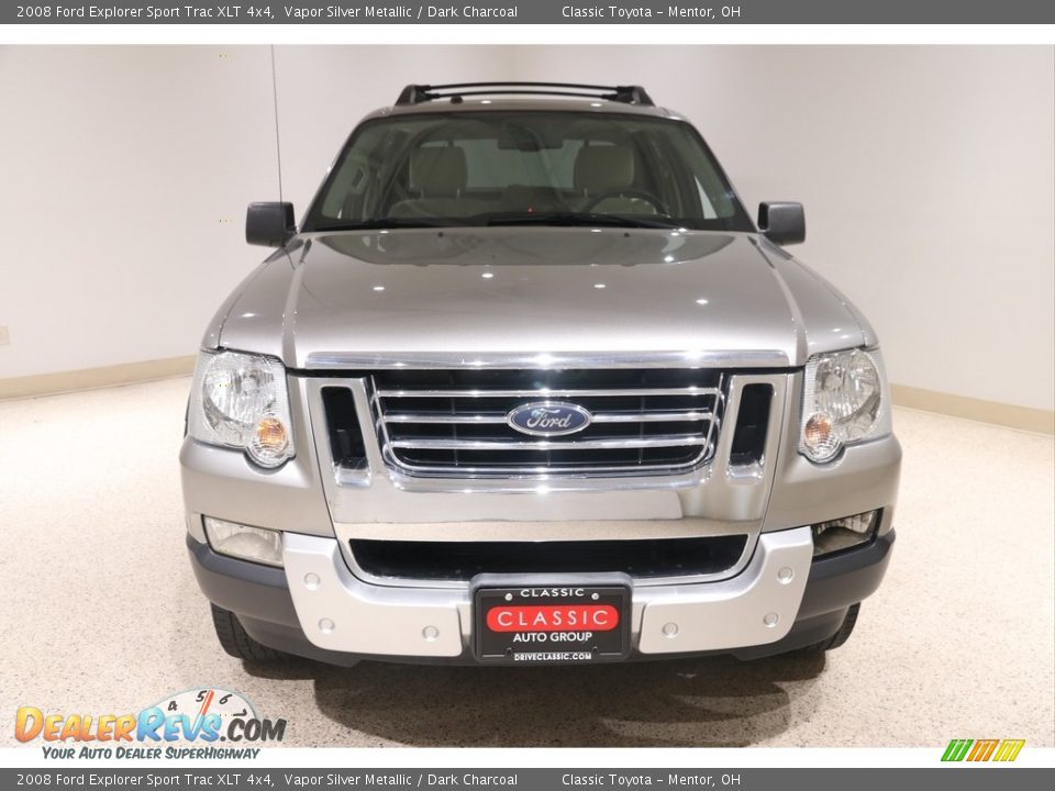 2008 Ford Explorer Sport Trac XLT 4x4 Vapor Silver Metallic / Dark Charcoal Photo #2