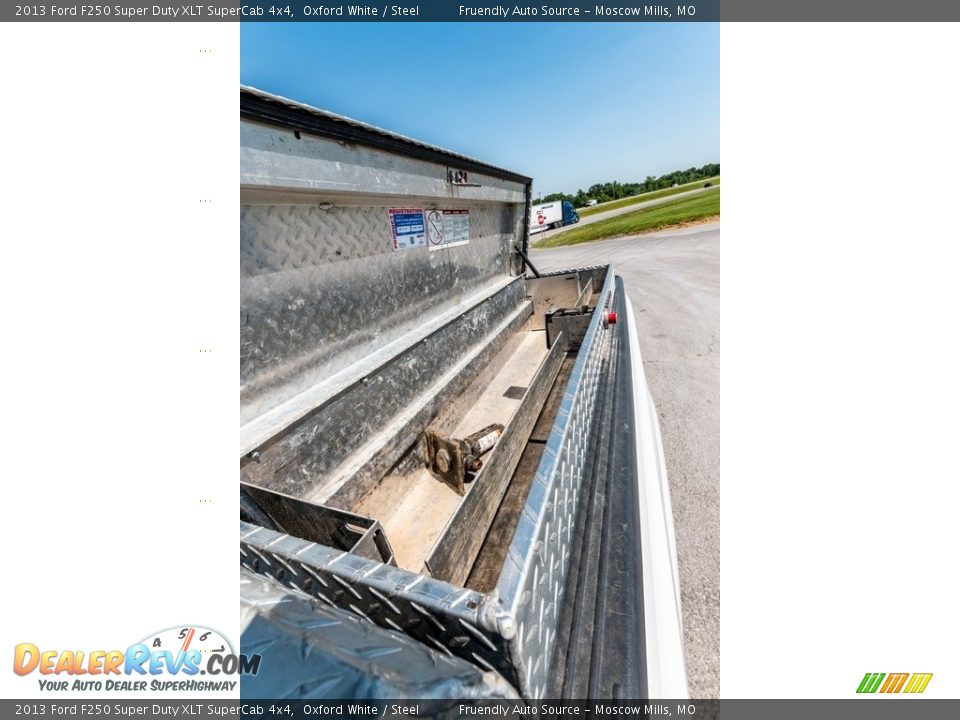 2013 Ford F250 Super Duty XLT SuperCab 4x4 Oxford White / Steel Photo #27