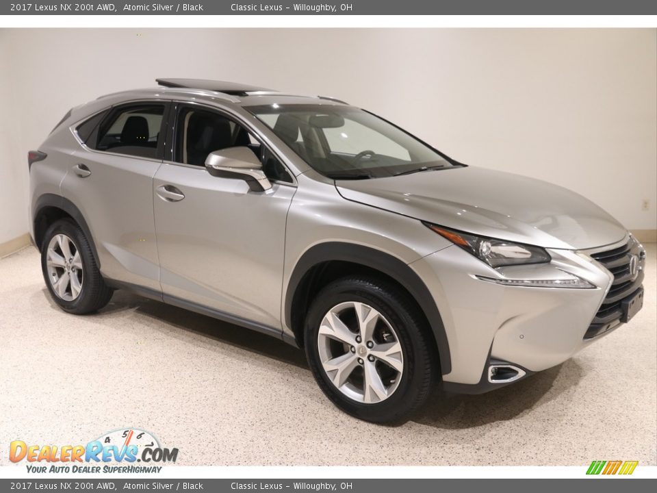 2017 Lexus NX 200t AWD Atomic Silver / Black Photo #1