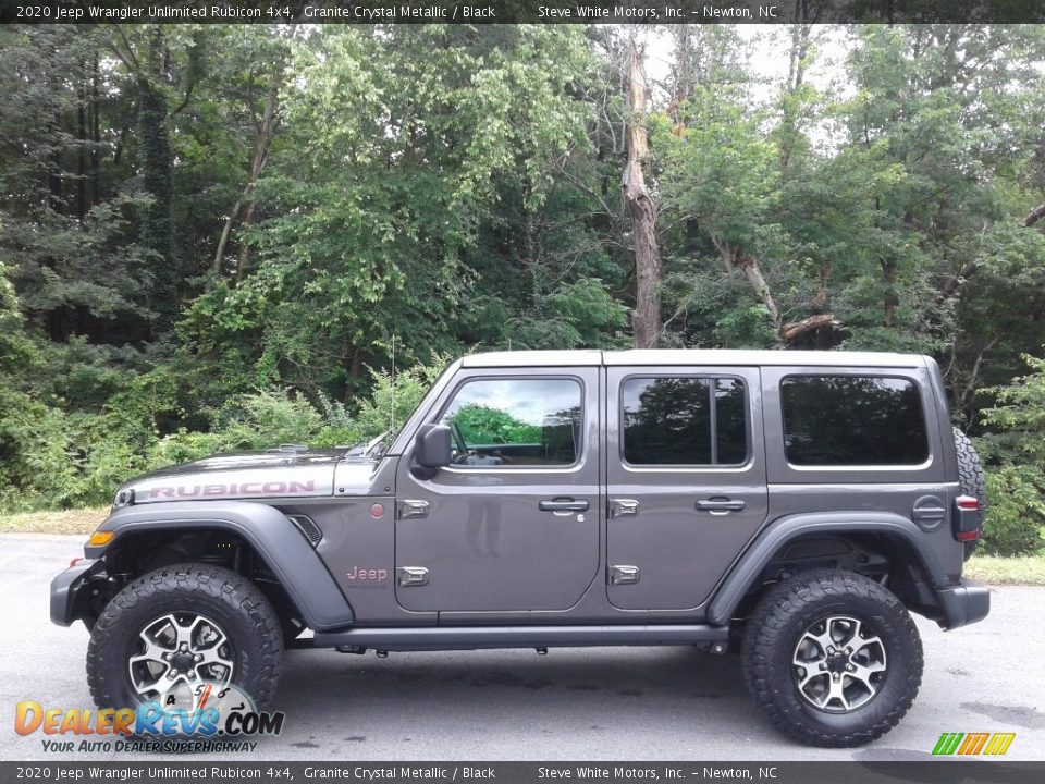 Granite Crystal Metallic 2020 Jeep Wrangler Unlimited Rubicon 4x4 Photo #1