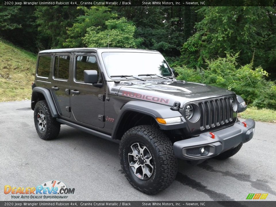 Granite Crystal Metallic 2020 Jeep Wrangler Unlimited Rubicon 4x4 Photo #4