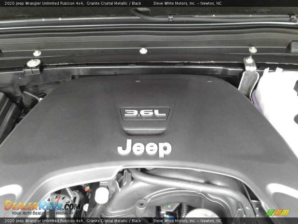 2020 Jeep Wrangler Unlimited Rubicon 4x4 Granite Crystal Metallic / Black Photo #9