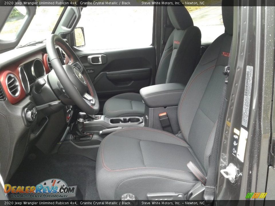 2020 Jeep Wrangler Unlimited Rubicon 4x4 Granite Crystal Metallic / Black Photo #10