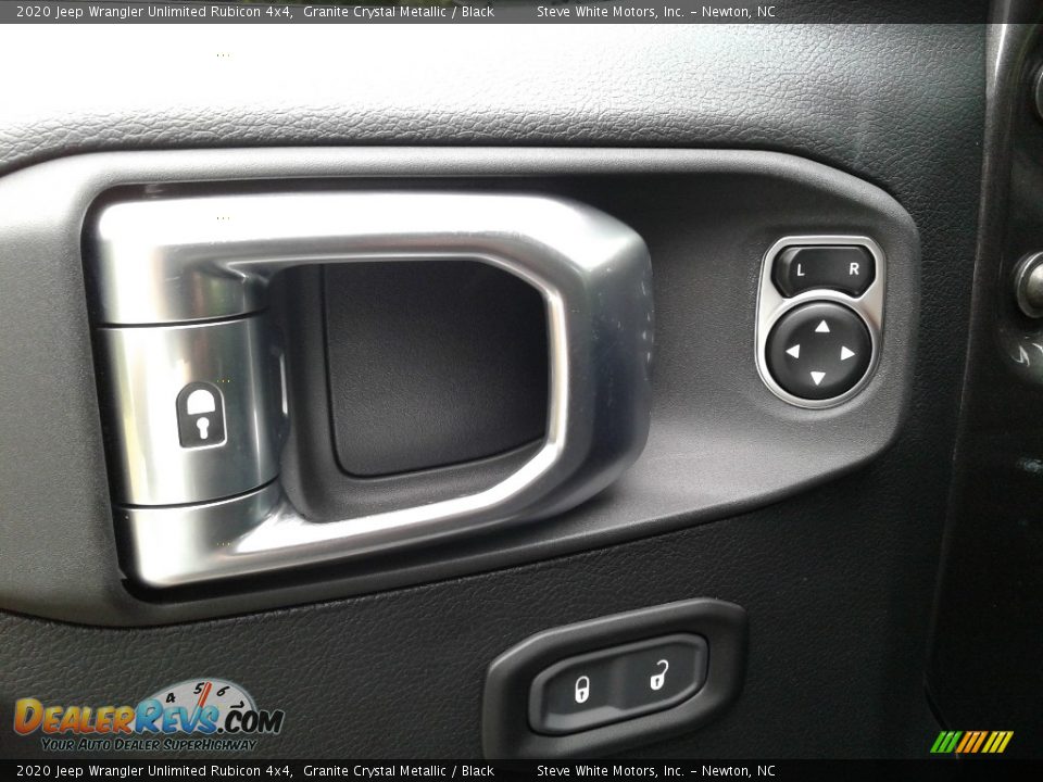 2020 Jeep Wrangler Unlimited Rubicon 4x4 Granite Crystal Metallic / Black Photo #11