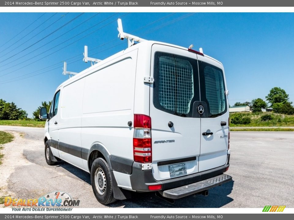 2014 Mercedes-Benz Sprinter 2500 Cargo Van Arctic White / Tunja Black Photo #6